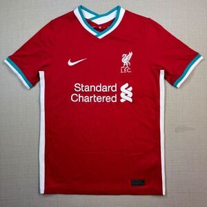 Nike Kids Liverpool FC 2020-21 Home Football Soccer Jersey Red Size Medium